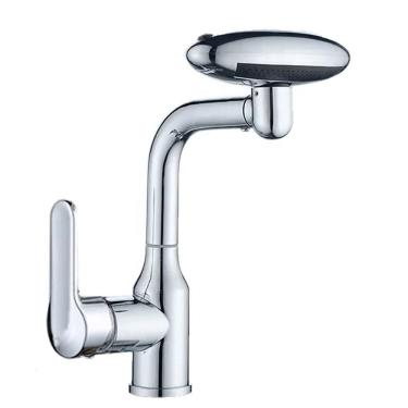 Imagem de Torneira Monocomando Cozinha Rotaçao 360 Graus Quatro Jatos Agua Quente Fria Misturados...