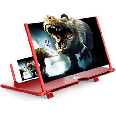 Imagem de Lente de aumento de tela de 3D HD, tela dobrável do telefone móvel (Ve