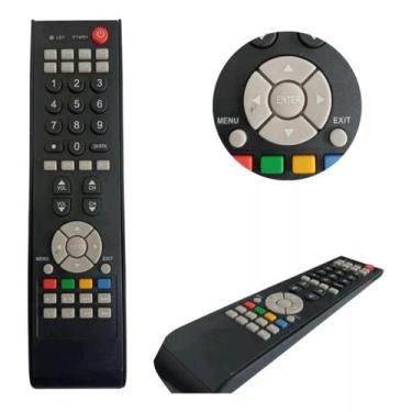 Imagem de Controle Remoto Tv Compatível Semp Tcl Lcd Le-7417 - LELONG