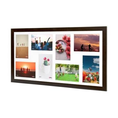 Imagem de Painel Porta Retrato P/8 Fotos 10x15 Tabaco - MINHA MOLDURA