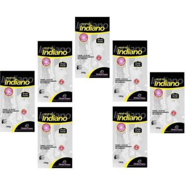 Imagem de Hene em Gel Divina Dama Indiano 07x180gr Preto Forte (Preto Azulado) P