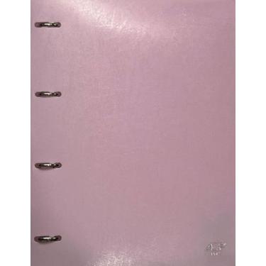 Imagem de Caderno Fichário Argolado A4 Teen Cores Pasteis ACP, Rosa