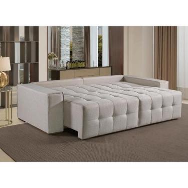 Imagem de Sof Retrtil e Reclinvel com Molas 4 Lugares 2,70cm Noruega Off - Bella