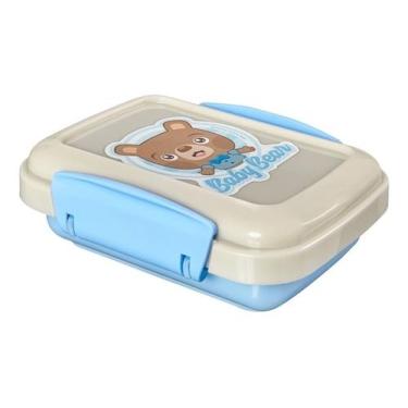 Imagem de Saboneteira Azul Infantil Baby Menino Usual Utilidades