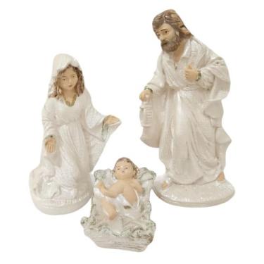 Imagem de Imagem Decorativa Sagrada Familia  - Decoração de Mesa Sala Rack Base 