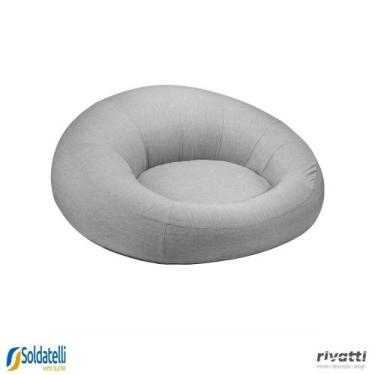 Imagem de Puff Like Inflável Cinza - Rivatti
