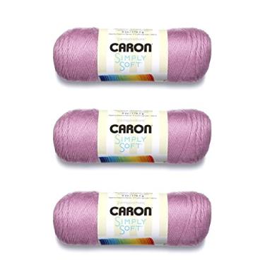 Imagem de Caron Simply Soft Yarn, BlackBerry 3 unidades