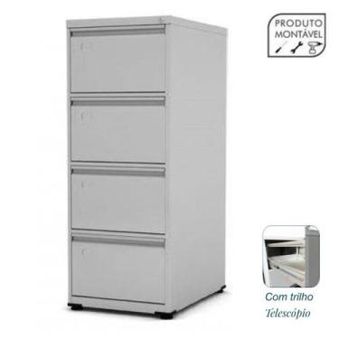 Imagem de Arquivo de Aço 04 Gav - CHAPA  24 - TRILHO TELESC - (67cm) - 1,36x0,47