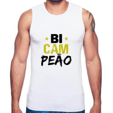 Imagem de Regata BiCAMpeão - Foca na Moda, Branco, GGG