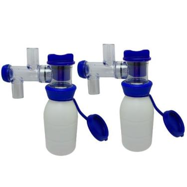 Imagem de Kit 2 UN Tomador Coletor Amostra De Leite Para Ordenhadeira - BrMilk