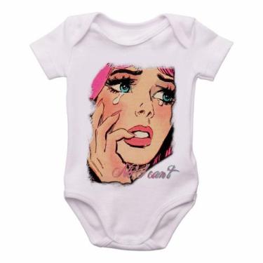 Imagem de body nenê criança roupa bebê No I Cant  - Empório Dutra, P   ( 0-2 Mes