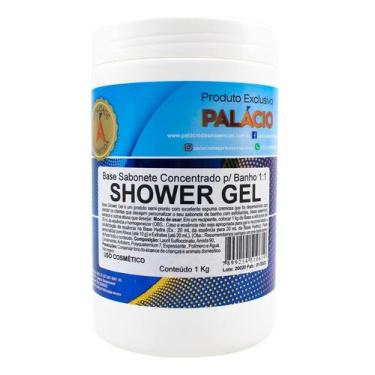Imagem de Shower Gel: Base Sabonete Concentrado para Banho 1:1  1 Kg - Palácio d