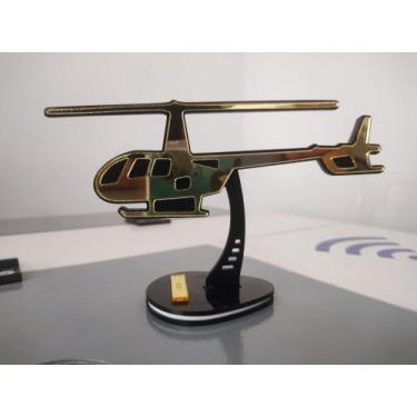 Imagem de Maquete de Aviação em Acrílico R44 - Hobbies do Ofício