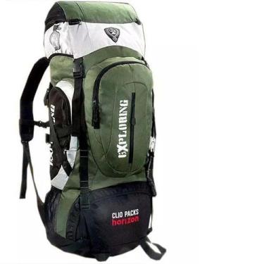 Imagem de Mochila camping trilha de 55 Litros MC5389 - plat1, Verde