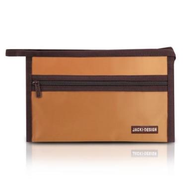 Imagem de Necessaire Envelope Lisa Essencial 3 Jacki Design Caramelo