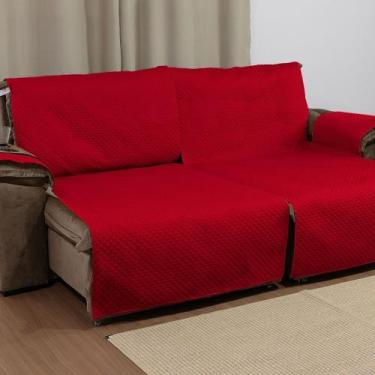 Imagem de CAPA IMPERMÉAVEL PARA SOFÁ RETRÁTIL 1,60m DE ASSENTO DOIS MODULOS ACOM
