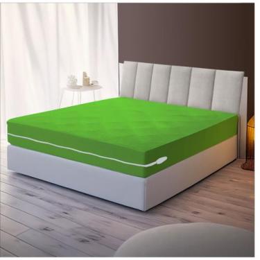 Imagem de Capa Para Colchão Casal Queen - Malha Gel Com Zíper - BG Confecções, V