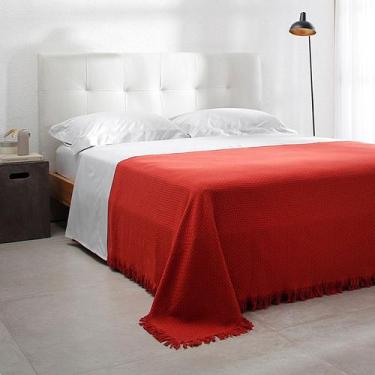 Imagem de Colcha Casal cobre leito Buddemeyer 2,30m X 2,50m Lisa Protetora Decor