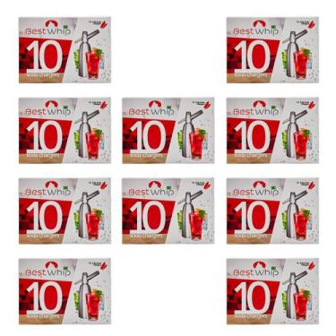 Imagem de Cápsulas de Gás para Soda BestWhip para Sifão 100un