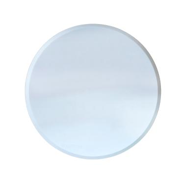 Imagem de Placa Embutir UP 4" Redonda Com Pre Corte Branco Cod.4600 – Duale