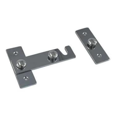 Imagem de Tranqueta Chata (Fecho Janela/ Porta de Correr) em Latão (Cromado ou O