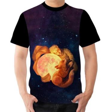 Imagem de Camiseta Camisa Ads  O pequeno príncipe e a raposa 2 - Fabriqueta, M