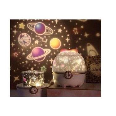 Imagem de Luminária Abajur Projetor De Teto Infantil KS-201 Luzes Led 360 Lindo 