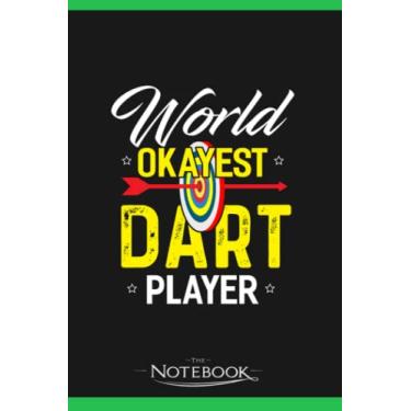 Imagem de Notebook: Dart Darts Bullseye Dartboard Dart Arrow 180 Gift 1: Journal, Diary, Perfect Gifts Matte Finish Cover, 120 Pages Lined 6 x 9 inches