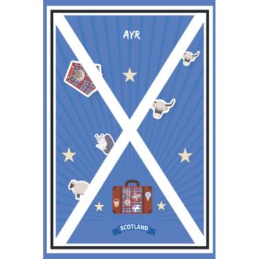 Imagem de Ayr: best NoteBook to write about travel to Ayr/Scotland/Wide Ruled Paper Notebook (6 x 9) / 120 page (Ayr Composition Note books).