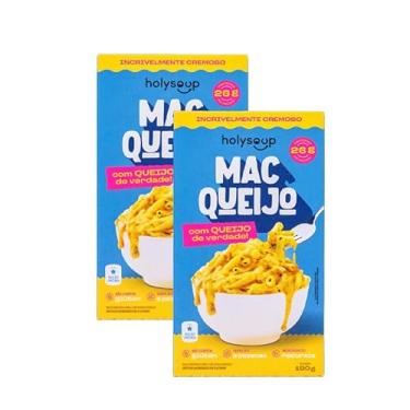 Imagem de Kit 2X: Macarrão MacQueijo Sem Glúten Holysoup 190g