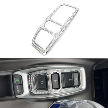 Imagem de TLIFORT Acabamento do botão de mudança de marchas de strass brilhante para Honda Accord Sport EX EX-L Touring Sedan Inspire 2018 2019 2020 2021 2022