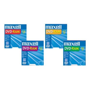 Imagem de Maxell DVD 2.6 - Disco regravável unilateral (pacote com 1)