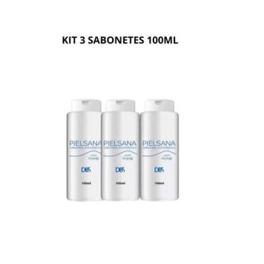 Imagem de KIT 3 - Sabonete Antisséptico Pielsana com PHMB - 100ml - DBS