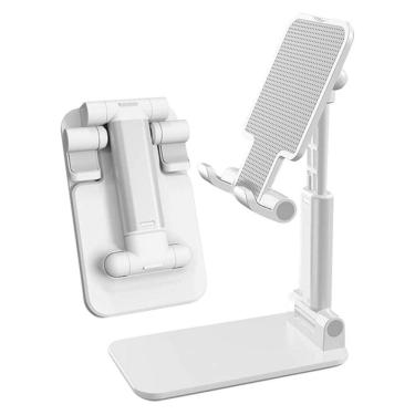 Imagem de Pedestal de telefone ajustável para tablet e suporte para celular