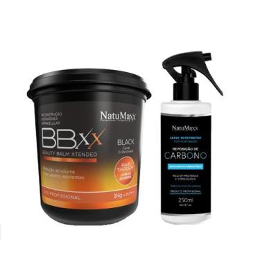 Imagem de Botox Black Therapy 1Kg + Spray Uso Diário Carbono Natumaxx