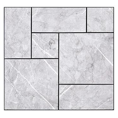 Imagem de KASARO Painéis de parede decorativos para sala de estar e banheiro, 30 x 30 cm, cinza