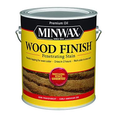 Imagem de Minwax Acabamento de madeira 22300444, mancha precoce americana, litro