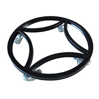 Imagem de LICONG-2020 Base de bonsai para paletes de plantas, transportador, vaso de plantas, palete, rodízio, suporte de planta rolante com rodas universais, carrinho de plantas, base de vaso de flores (L)