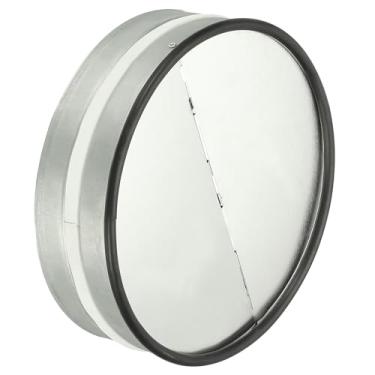 Imagem de YOKIVE Obturador de amortecedor de retrocesso de 20 cm, amortecedor de duto de secador com bloqueador de mola em linha, ótimo para remontagem de dutos, evitando correntes de ar indesejadas em dutos de