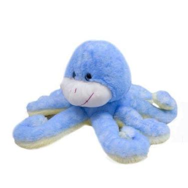 Imagem de Polvo Azul 40cm - Pelúcia - Foffy