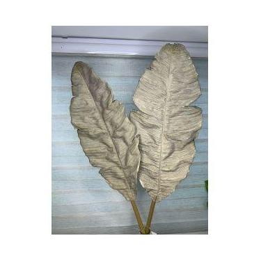 Imagem de Folha de bananeira EVA - 90 cm de comprimento total (52 cm folha + 38 