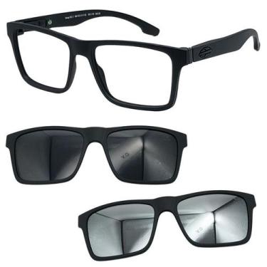 Imagem de Oculos Mormaii Swap NG 2 6153 A14 com 2 Clipons - Escolha, Cinza, Prat