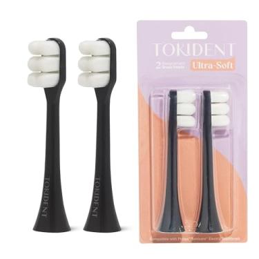 Imagem de Cabeças de escova de substituição para escova elétrica Philips Sonicare - Cabeças de escova de dentes ultra macias para dentes e gengivas sensíveis - Cabeça de substituição com 10.000 cerdas nano de