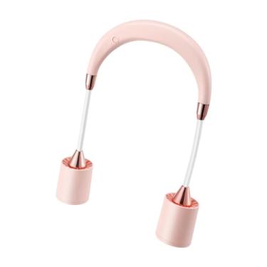 Imagem de Bothyi Ventilador pendurado do pescoço ventilador de resfriamento 3 velocidade ajustável, Rosa