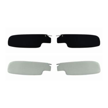 Imagem de Par Quebra Sol Vw Fusca 75 76 77 Preto Branco - Garagem Online Indumep