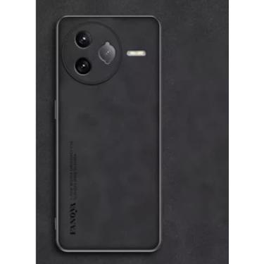 Imagem de Capa Capinha Protetora Luxury Leather Carmuça Para Xiaomi Poco F7 Pro/Poco F7 Ultra