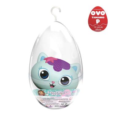 Imagem de Brinquedo Ovo de Páscoa Sereiata Esguicho Gabby Dollhouse