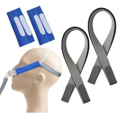 Imagem de Pacote com 2 tiras de chapéu, compatível com ResMed Swift FX