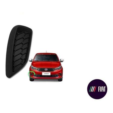 Imagem de Moldura Parachoque Argo Lado Direito Novo sintético Fiat