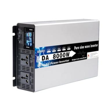 Imagem de 12v to 110v,Inversor de onda seno -seno pura 8000W Inverter Converter DC 12V 24V 48V 60V 72VTO AC 220V 110V Transformador de banco de energia solar para RV, casa, solar